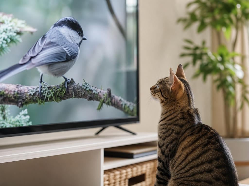 Jak kočky vnímají televizi a digitální obrazy