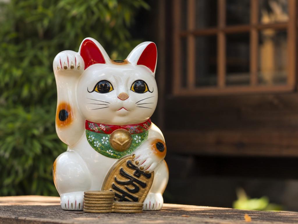 Proč jsou japonské kočky Maneki Neko symbolem bohatství